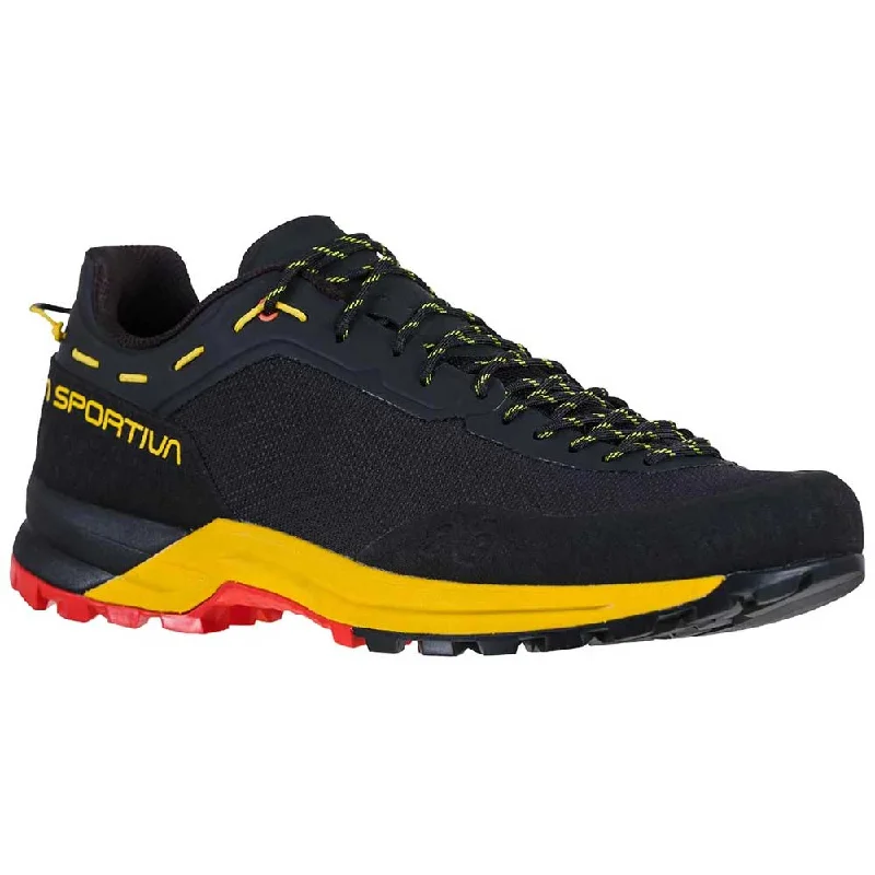 Men's hiking boots with a tough outer shellLa Sportiva TX Guide Approach Shoe - Black/Yellow