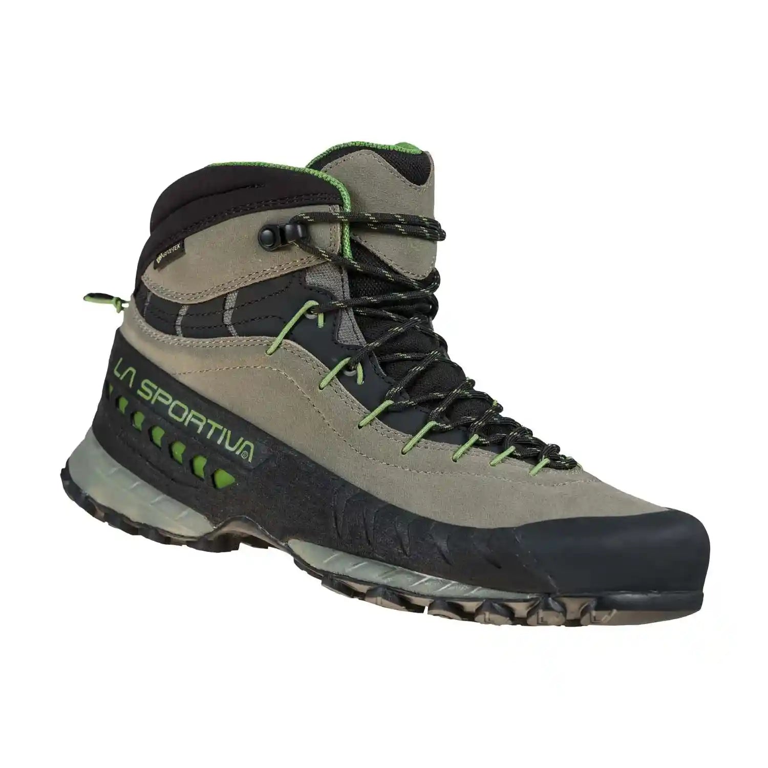 Men's hiking boots with a cushioned midsoleLa Sportiva TX4 Mid GTX Mens Approach Boot - Clay/Kale