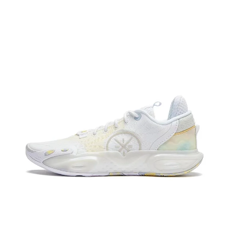 Men's mid - top basketball shoes with a bold, eye - catching printLi-Ning Wade All City 12 - White