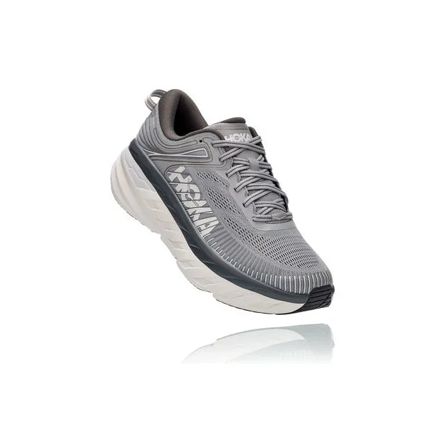 Men's running shoes with a carbon fiber plate for added propulsionMen's Bondi 7 Wide