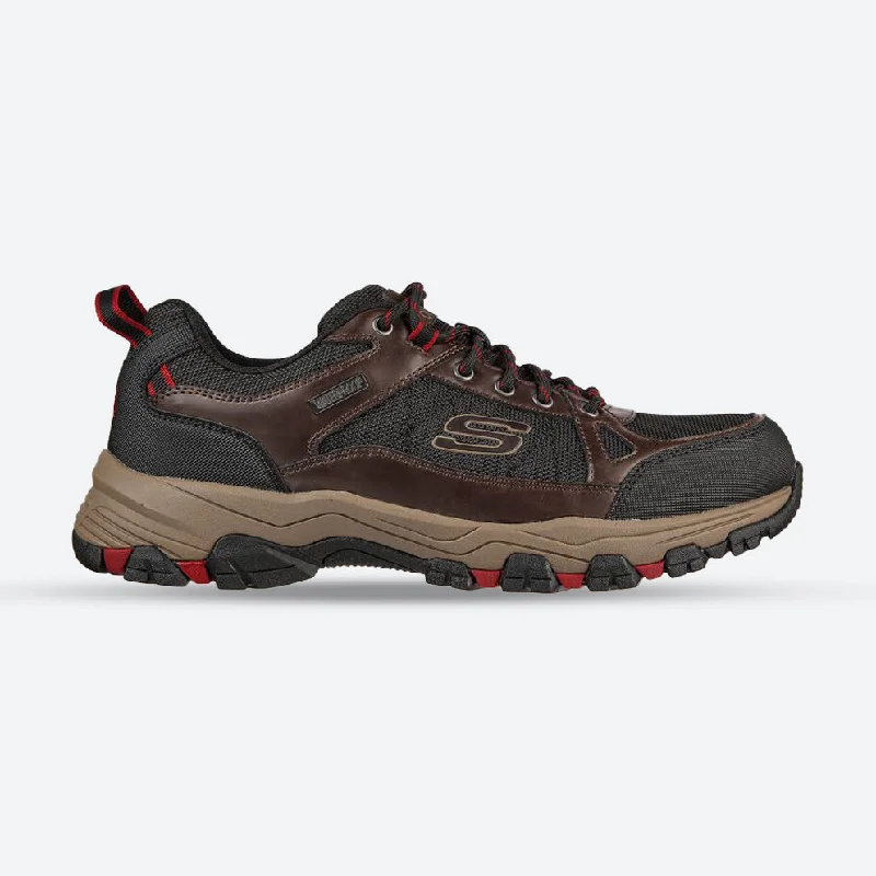 Men's hiking boots with a waterproof zipper closureMen's Wide Fit Skechers Selmen Cormack - 204427 Hiking Sneakers