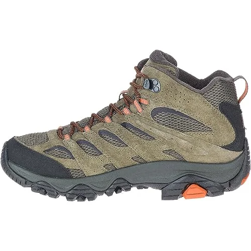 Men's hiking boots with a tough outer shellMerrell Herren Moab 3 Mid GTX Bootsschuh, Olivgrün, 46 EU