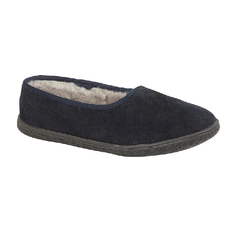 Men's slippers with a leather sole for a classic lookPORTIA Womens Sheepskin Slippers