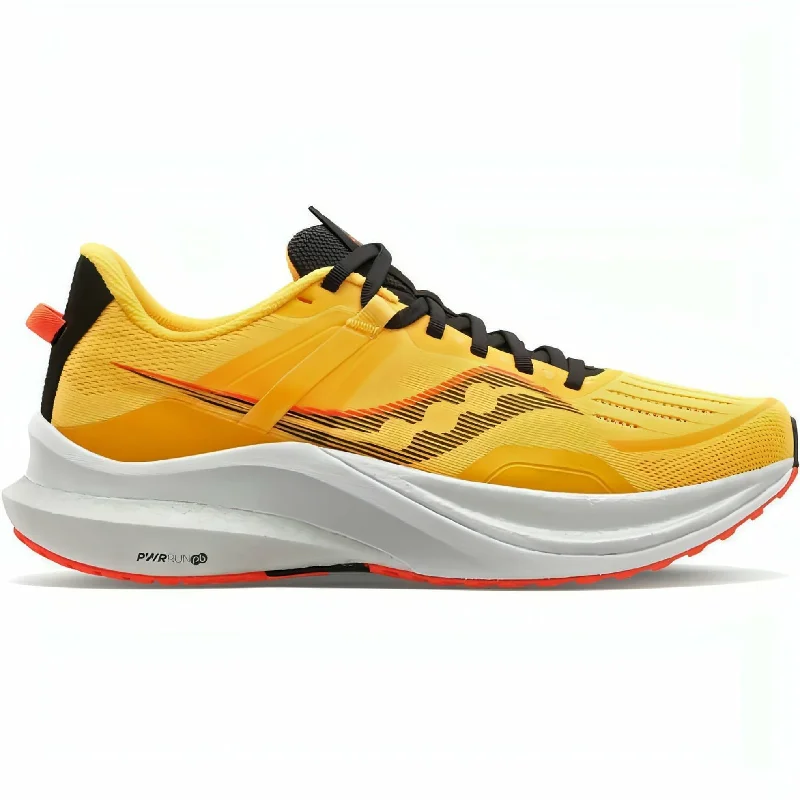 Men's running shoes with a supportive midfoot strapSaucony Tempus Womens Running Shoes - Gold