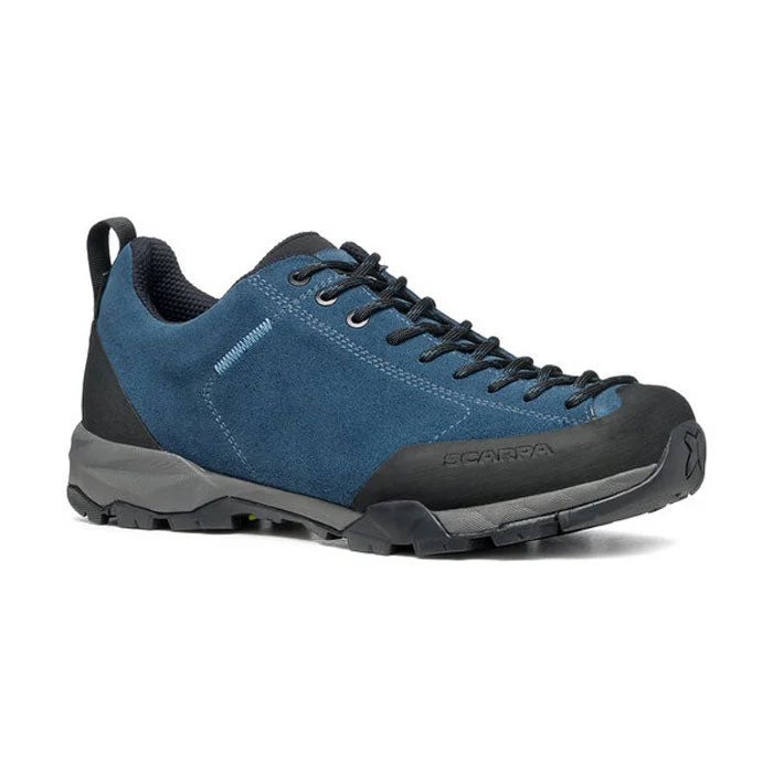 Men's hiking boots with a toe cap for protectionScarpa Mojito Trail GTX Mens Hiking Shoe - Ocean/Light Ocean