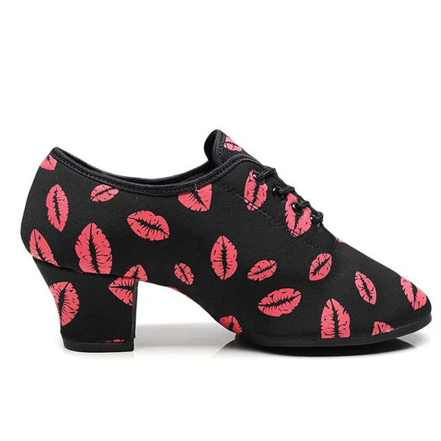5cm Heel Red Lips