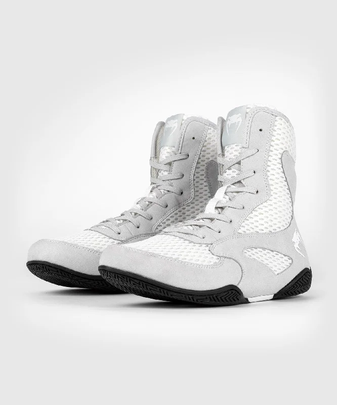 Venum Contender Boxing Shoes - White/Grey