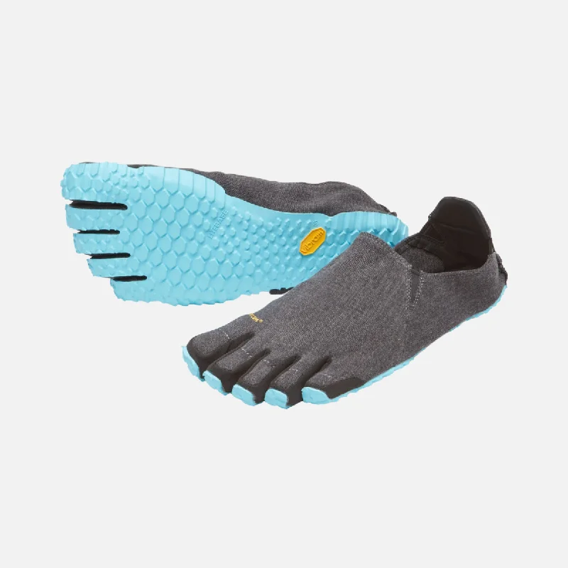 Men's barefoot shoes crafted from recycled materials for eco - friendlinessVibram Cvt Lb Men's-Grey/Light Blue