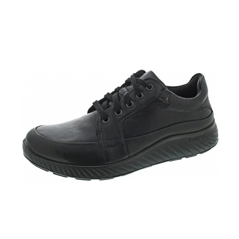 Men's walking shoes with a stretchy side panel for flexibilityJomos Lace Up Men's Shoes 32630415000