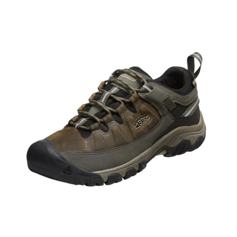 Trail - walking men's shoes with a rugged outsoleKeen Targhee III WP Bungee Cord/Black Men's Walking Shoes