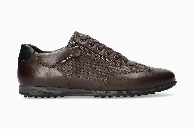 Men's sneakers with a chunky sole for a trendy lookLeon - Brown