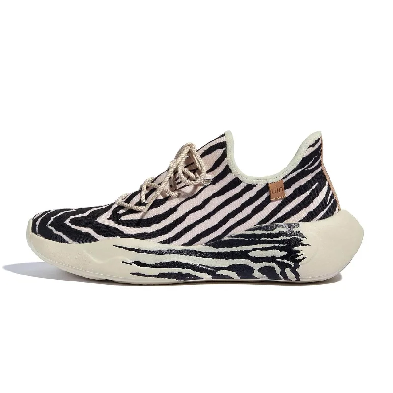 Running - inspired men's sneakers with a breathable meshZebra-Stripe San Sebastian II Men