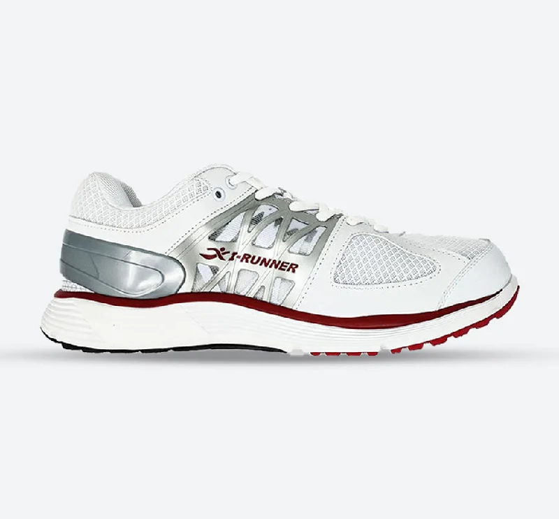 Men's sneakers with a contrast color soleMens Wide Fit I-Runner Lincoln Sneakers