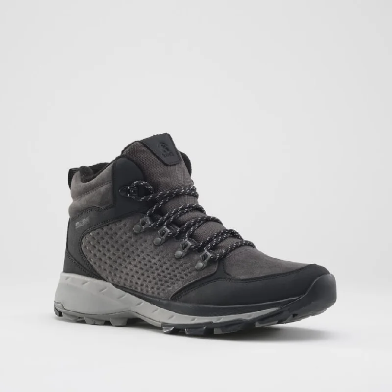 Men's walking shoes with a lace - up closure for a secure fitMen's TREK SNOW MID