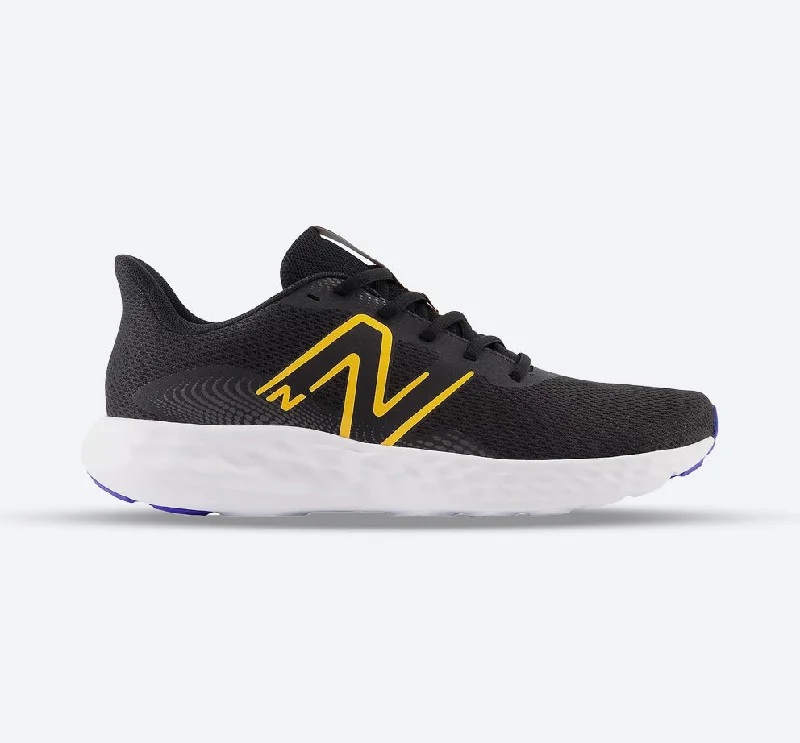 Men's sneakers with a perforated leather upper for ventilationMen's Wide Fit New Balance M411CB3 Running Sneakers