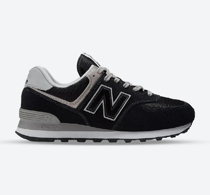 Men's sneakers with a lace - up closure and a tongueMen's Wide Fit New Balance ML574 Running Sneakers - Exclusive