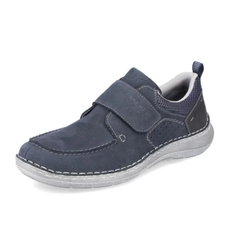 Cushioned men's walking shoes for all - day comfortRieker 03058-14 Men's Walking Shoes