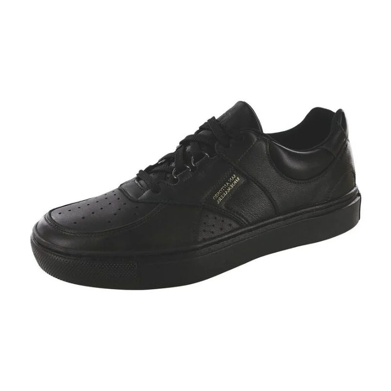 Men's walking shoes with a soft, plush footbedSAS High Street Matte Wide Black Men's Walking Shoes