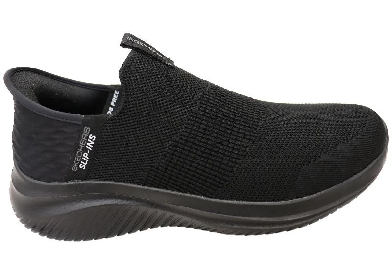 Men's sneakers with a sock - like fit for a snug feelSkechers Mens Slip Ins Ultra Flex 3.0 Smooth Step Comfortable Shoes