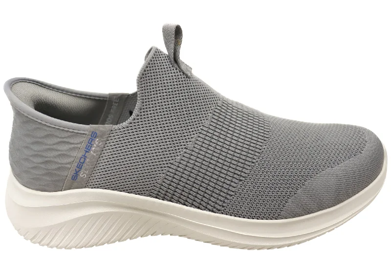 Running - inspired men's sneakers with a breathable meshSkechers Mens Slip Ins Ultra Flex 3.0 Smooth Step Shoes