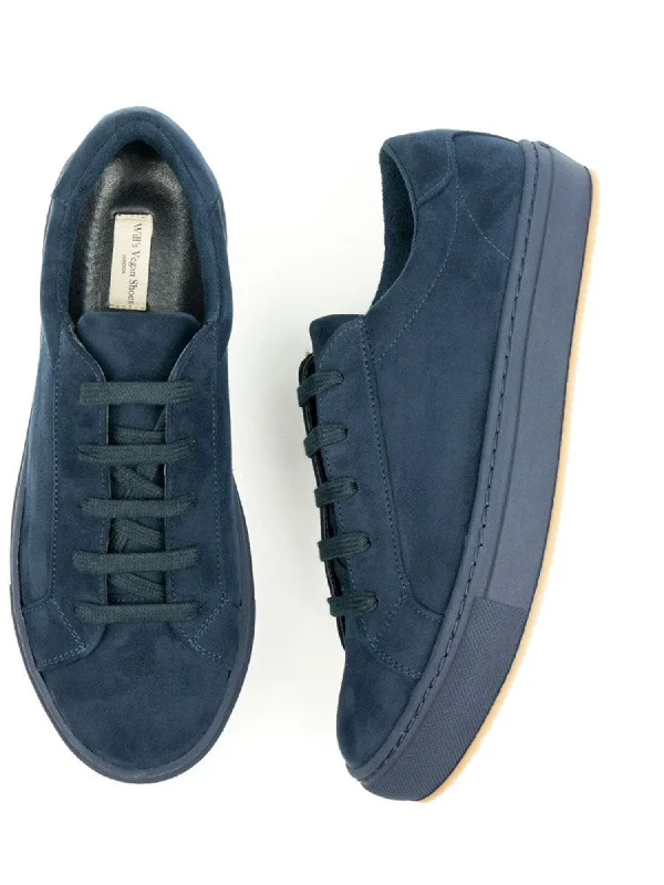 Men's sneakers with a sock - like fit for a snug feelVegan Suede Sneakers