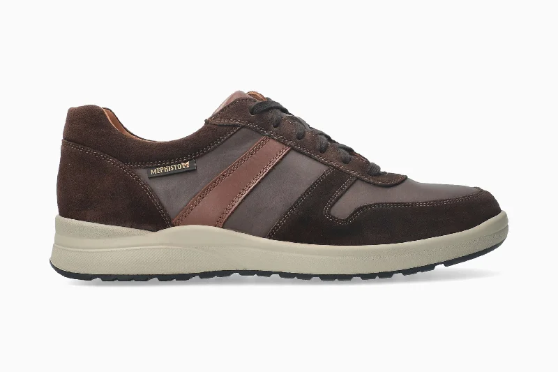 Men's sneakers with a chunky sole for a trendy lookVito - Dark Brown