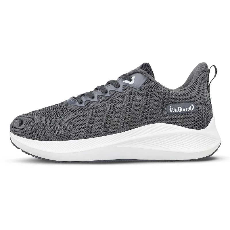 Men's walking shoes with a shock - absorbing insoleMen's Lace-up Sports Shoe - WS9104 Dark Grey