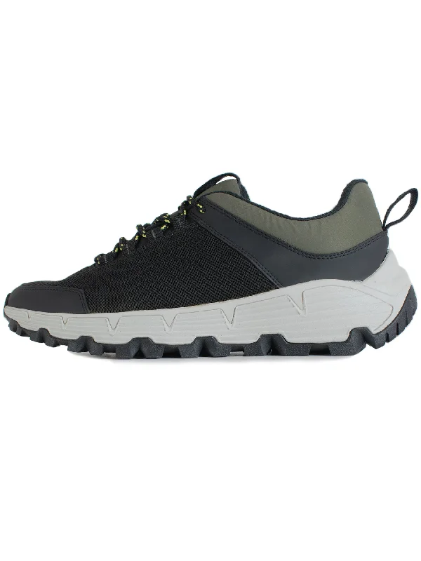 Men's sneakers with a perforated leather upper for ventilationWVSport Trail Running Trainers