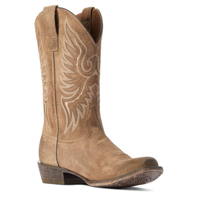 Men's cowboy boots with a rubber sole for tractionAriat Men's Circuit High Stepper Western Boots 10042401