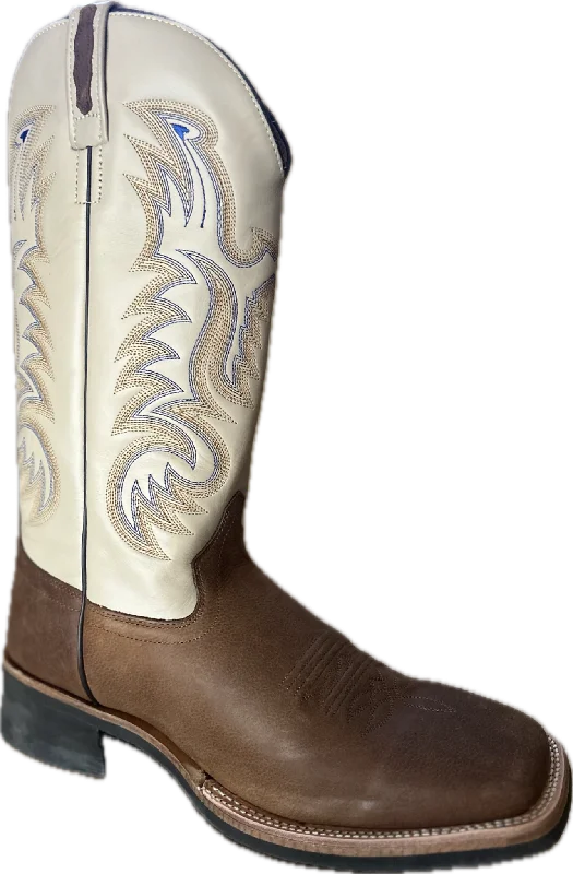 Alligator - print men's cowboy boots for a bold lookBSM1819