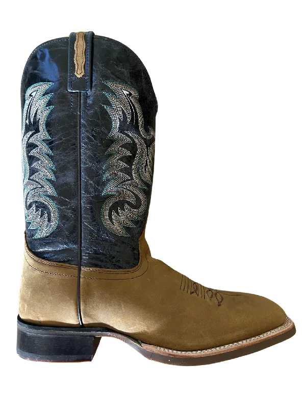 Men's cowboy boots with a suede shaftBSM1822