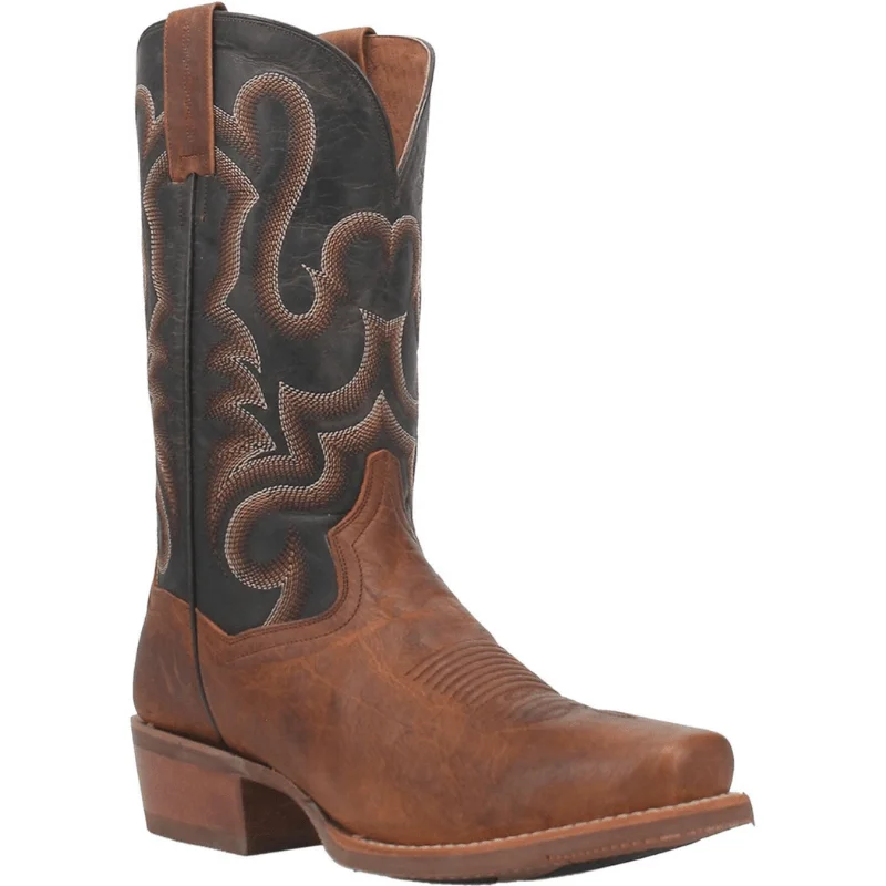 Men's cowboy boots with a distressed leather finishDan Post Men's Richland Saddle Leather Western Boots DP3393