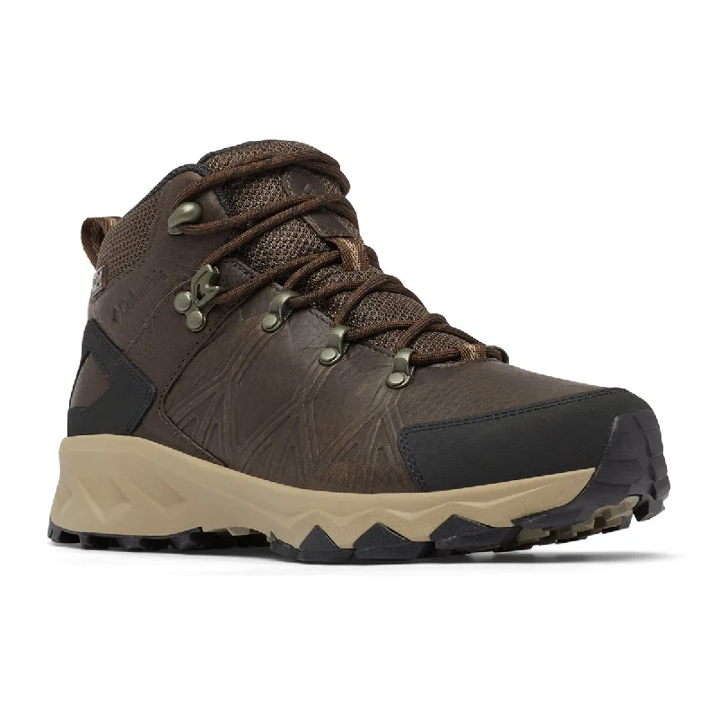 Men's hiking boots with a lug sole for grip on uneven terrainPeakfreak™ II Leather Mid Outdry Boots - Cordovan