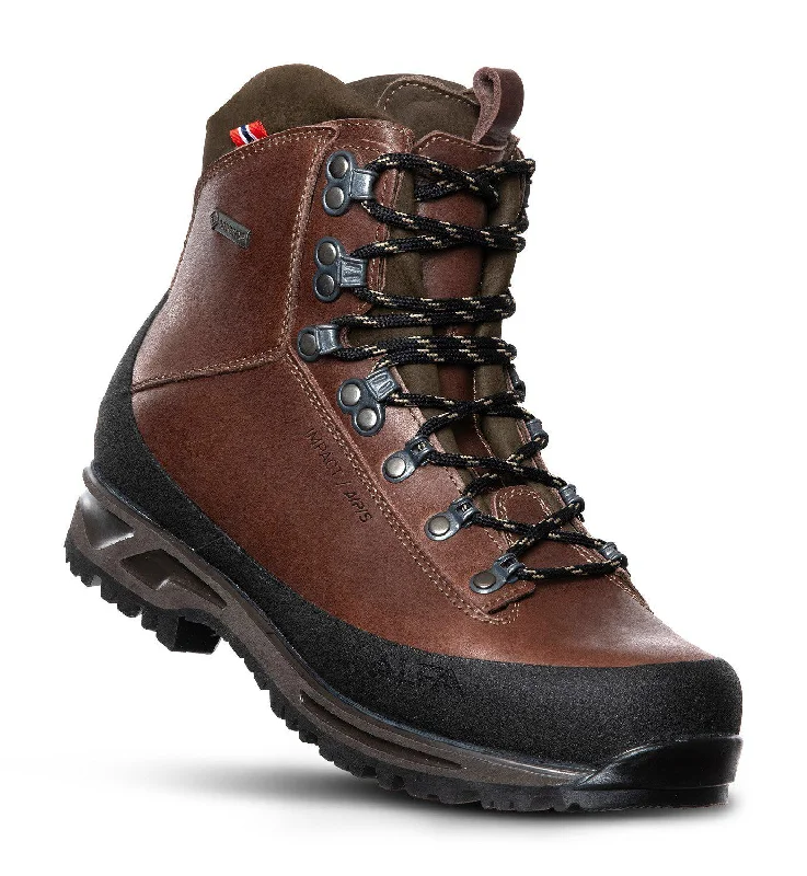 Men's waterproof hiking boots with a Gore - Tex membraneImpact A/P/S GTX W - Repairable hiking boot - CLASSIC BROWN