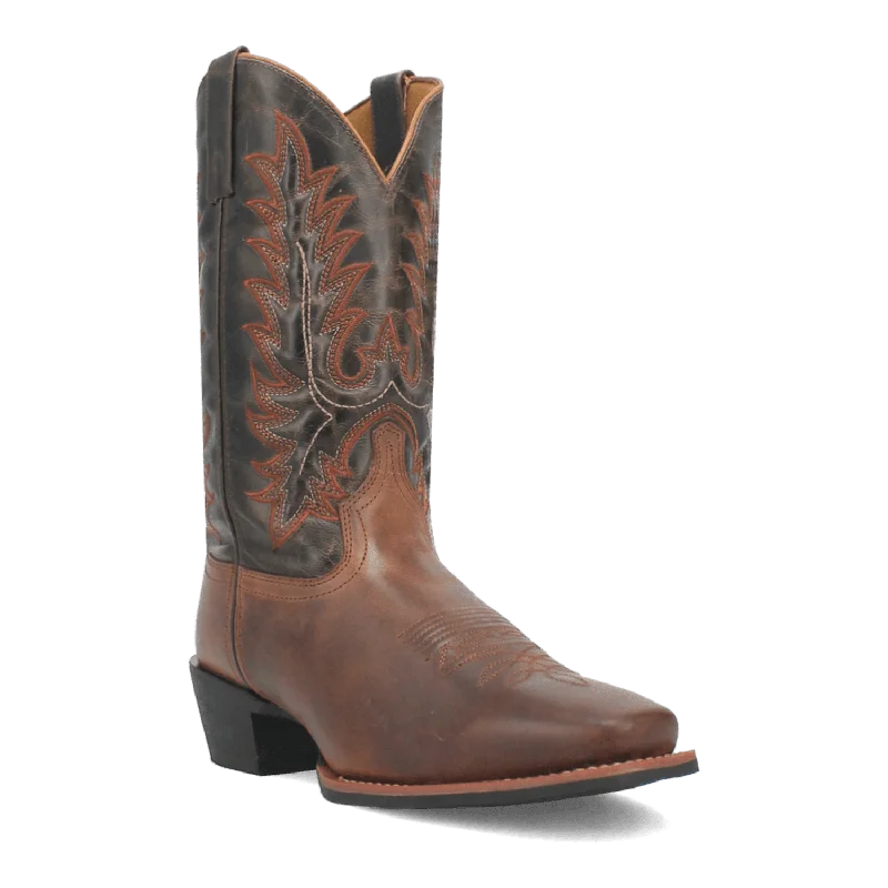 Alligator - embossed men's western boots for a bold statementKENT LEATHER BOOT