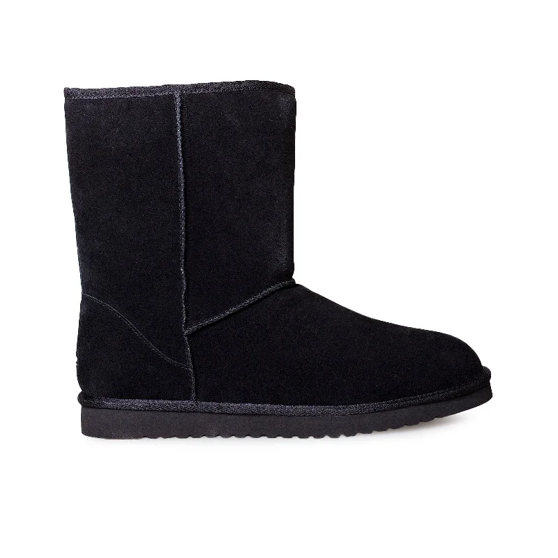 Men's leather - wrapped heel winter boots for durabilityKoolaBurra by UGG Burra Short Black - Men's