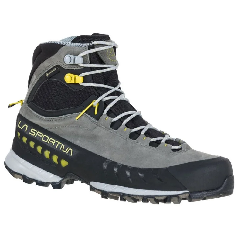 Men's hiking boots with a lug sole for grip on uneven terrainLa Sportiva TX5 GTX Womens Hiking Boot - Clay/Celery