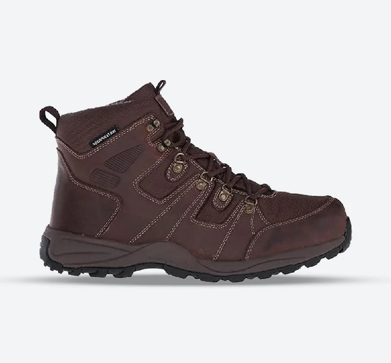 Men's hiking boots with a cushioned midsoleMens Wide Fit Drew Trek Trekking Waterproof Boots