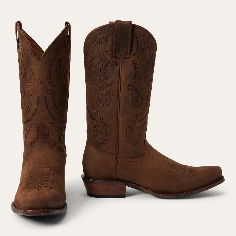 Men's western boots with a high - heeled design and a pointed toePaxton Boots