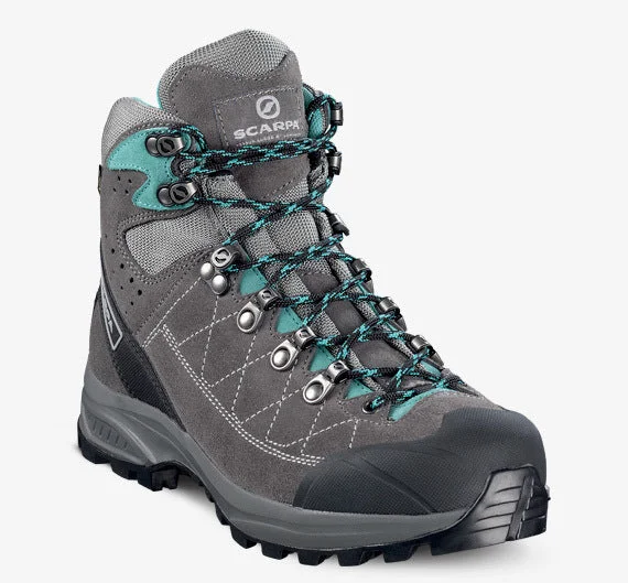 Men's hiking boots with a high - ankle supportScarpa Kailash Trek GTX Womens Hiking Boot - Titan/Smoke/Lagoon