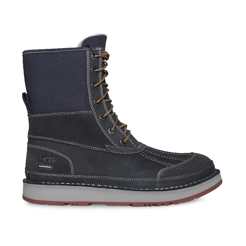 Men's moc - toe winter boots with a traditional designUGG Avalanche Butte True Navy Boots - Men's