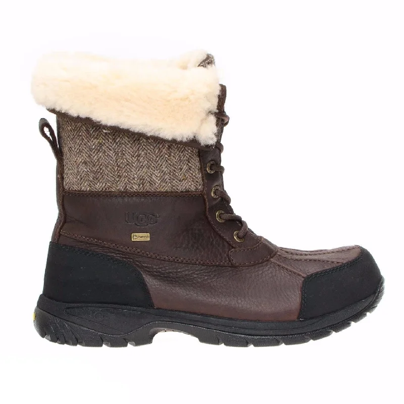 Men's wool - blend fabric winter boots for extra warmthUGG Butte Stout Boots