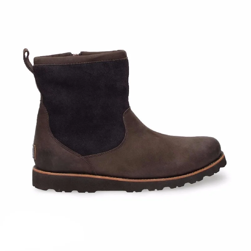 Men's microfiber - covered winter boots for easy cleaningUGG Hendren TL Stout Boots