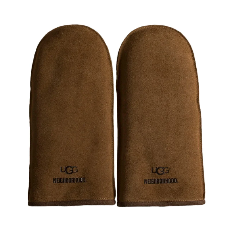 Men's zip - front winter boots with a modern aestheticUGG Neighborhood Chestnut Mittens - Men's