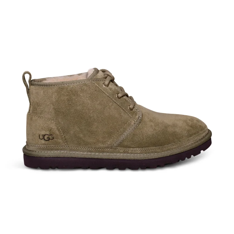 Men's high - ankle winter boots with a military styleUGG Neumel Burnt Olive Boots - Men's