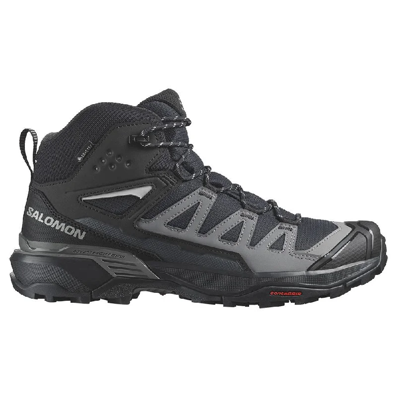 Men's hiking boots with a tough outer shellX Ultra 360 Mid Gore-Tex - Black