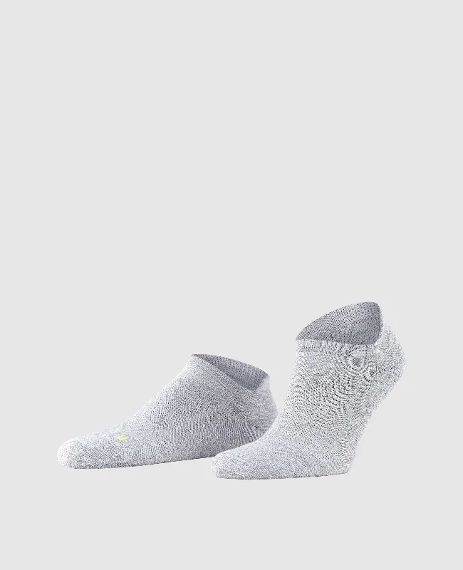 Men's boat shoes with a leather lacing systemFalke Cool Kick Unisex Sneaker Socks - Light Grey