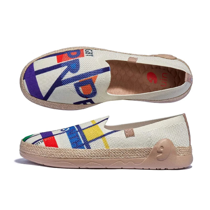 Men's high - top espadrilles with a contrast stitchingProud of Love Marbella II Men