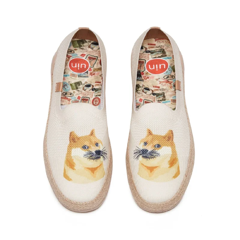 Men's cotton - blend espadrilles with a hand - woven jute soleHi Shiba Inu Marbella II Men