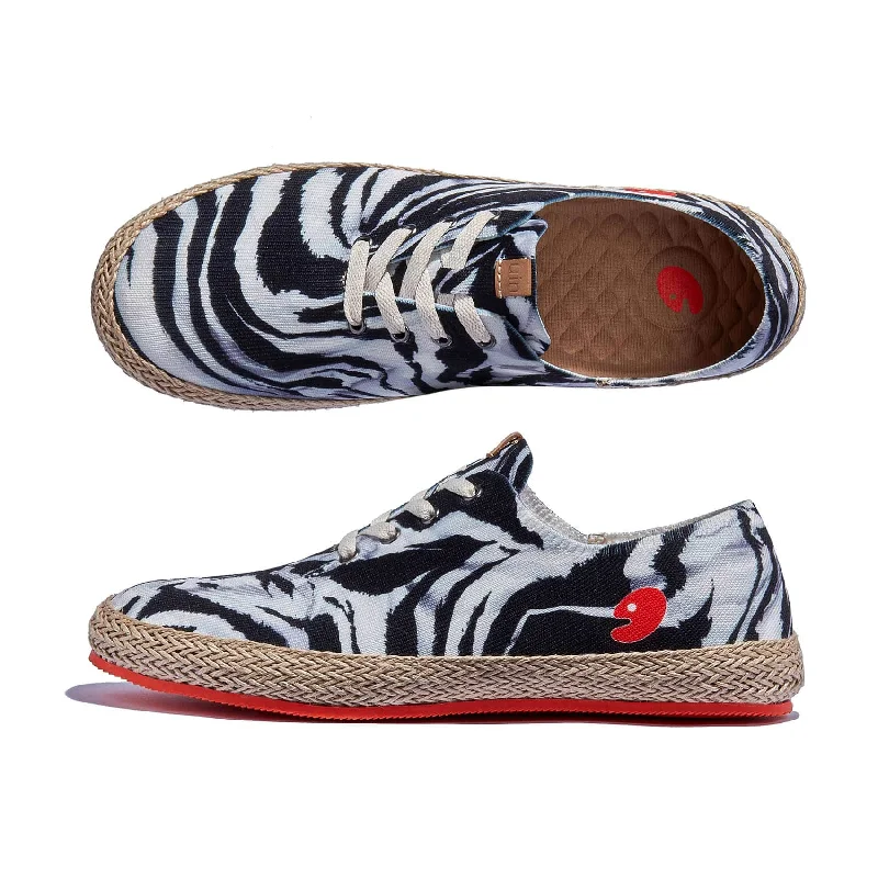 Men's slip - on espadrilles with a tassel detailZebra Tribe Formentera I Men